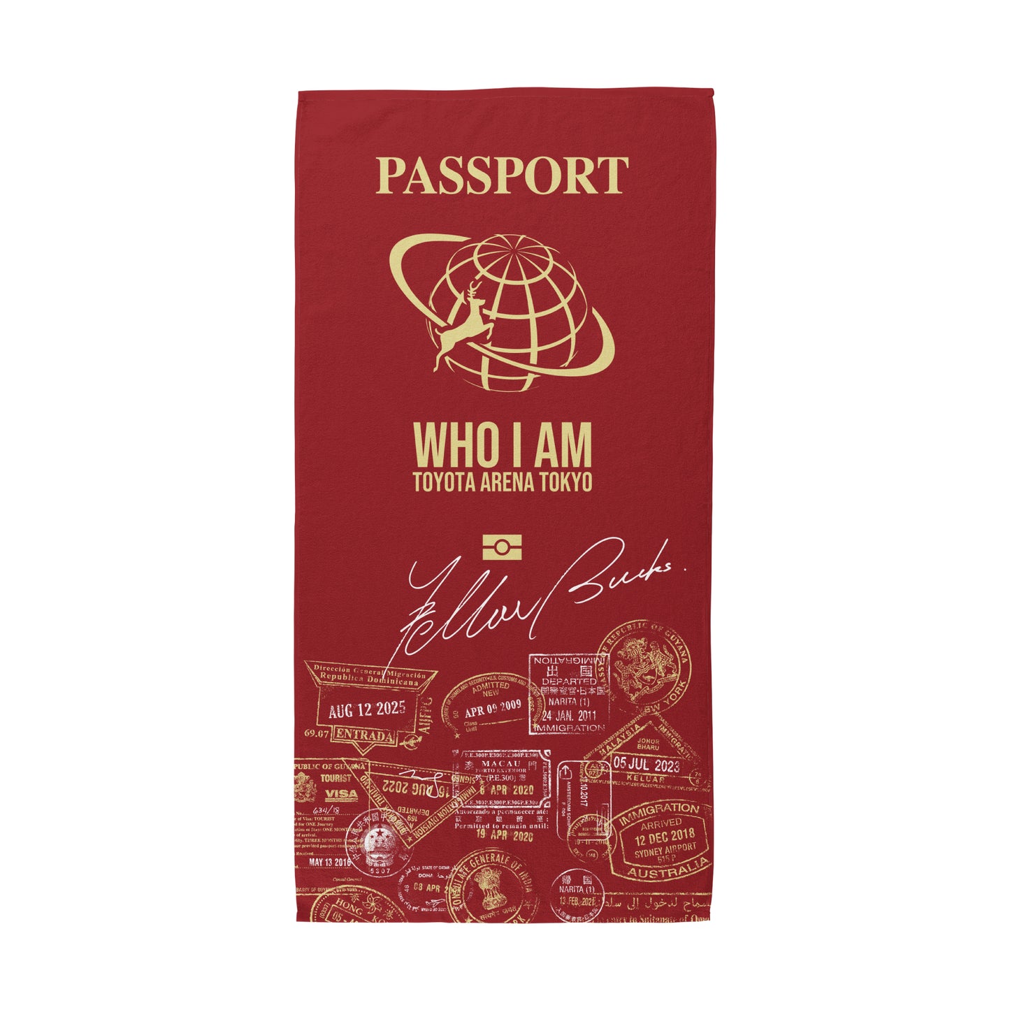 PASSPORT Bath Towel